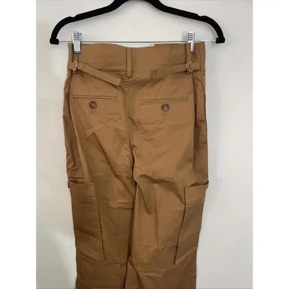 Rrevolve HELSA Paperbag Pant in Caramel size XS NWT $258 msrp